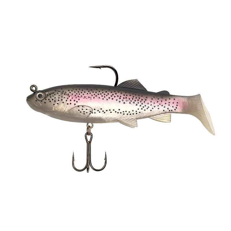 High Quality 19.5cm/135g T-Tail Rainbow Hard Bait for Bass Freshwater Fish Midwater Baits for Stream River Lake Fishing PVC – Fishing Lure – view 1