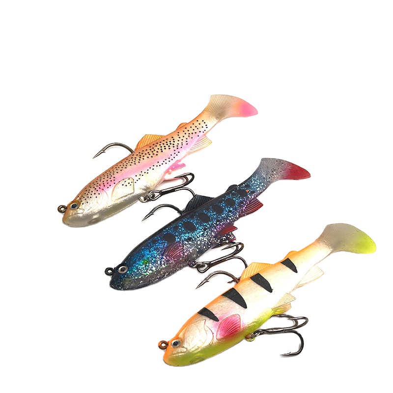 High Quality 19.5cm/135g T-Tail Rainbow Hard Bait for Bass Freshwater Fish Midwater Baits for Stream River Lake Fishing PVC – Fishing Lure – view 2