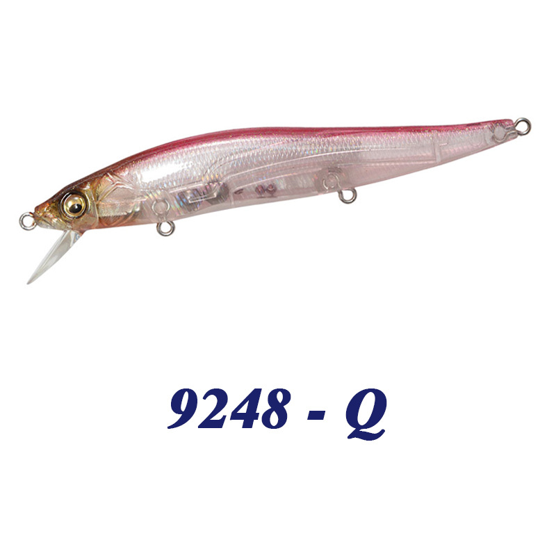Luya Stainless Steel Artificial Hard Bait Floating Water Mino 110mm/13g Long-Distance Sea Fishing Perch Cocked Mouth Bionic 9248 – Hard Lure – view 4
