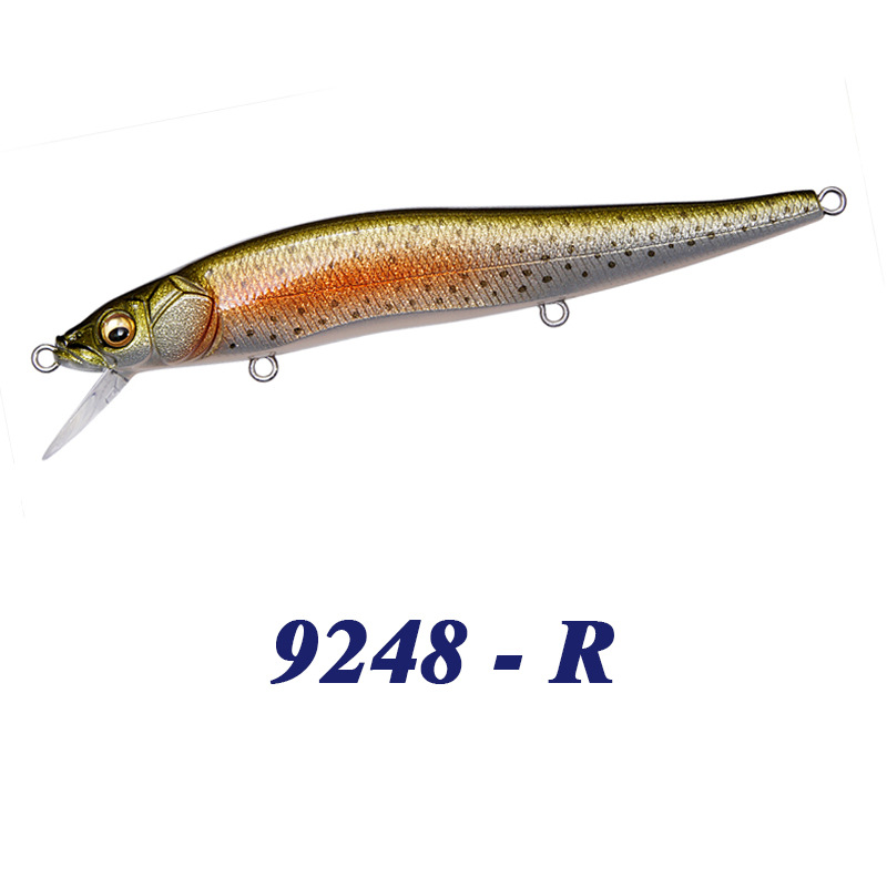 Luya Stainless Steel Artificial Hard Bait Floating Water Mino 110mm/13g Long-Distance Sea Fishing Perch Cocked Mouth Bionic 9248 – Hard Lure – view 5