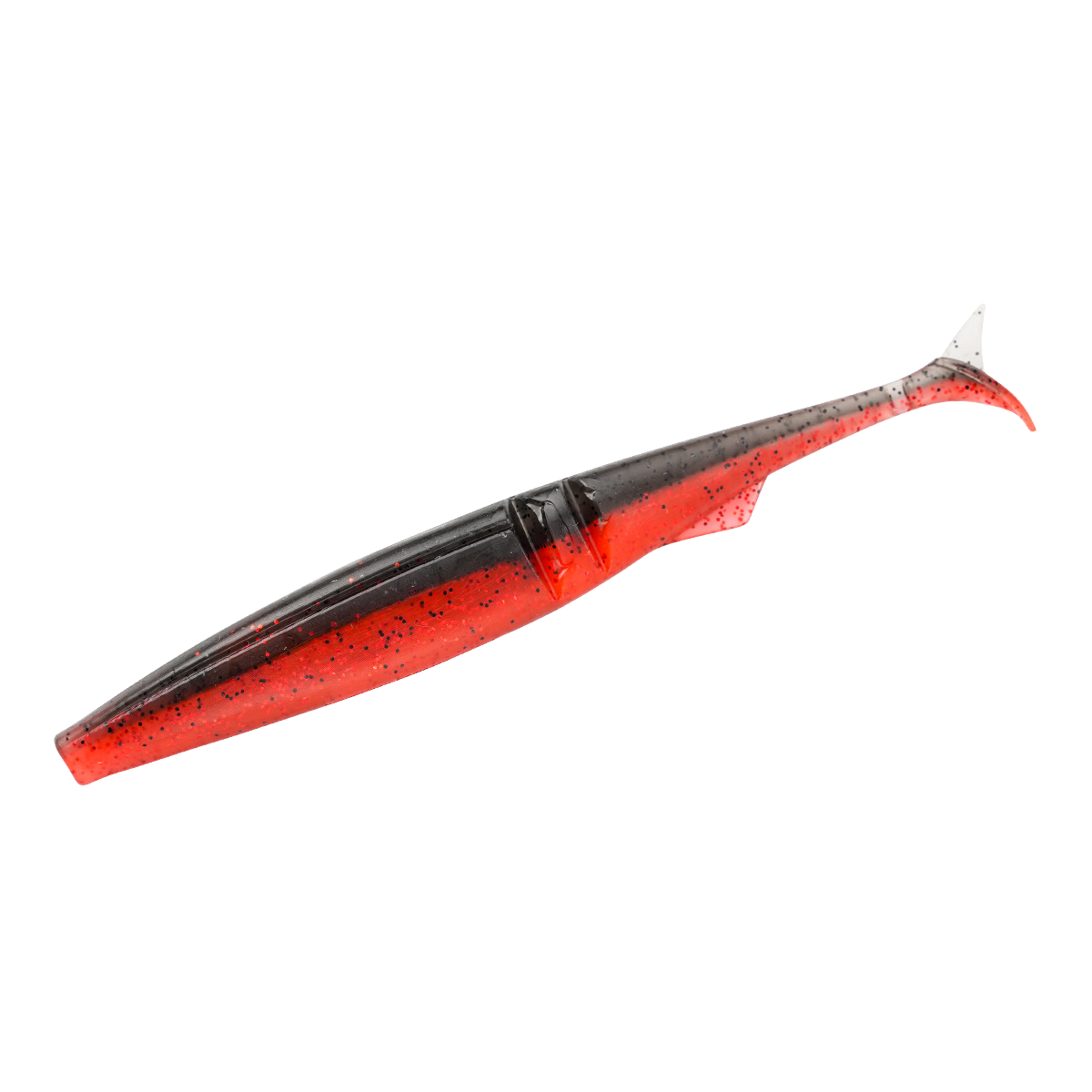 QE Experienced Factory 12cm 10g PVC Soft Bait Kit with Natural Action Two-color Paddle Tail Lure for Bass Fishing – Soft Lure – view 2