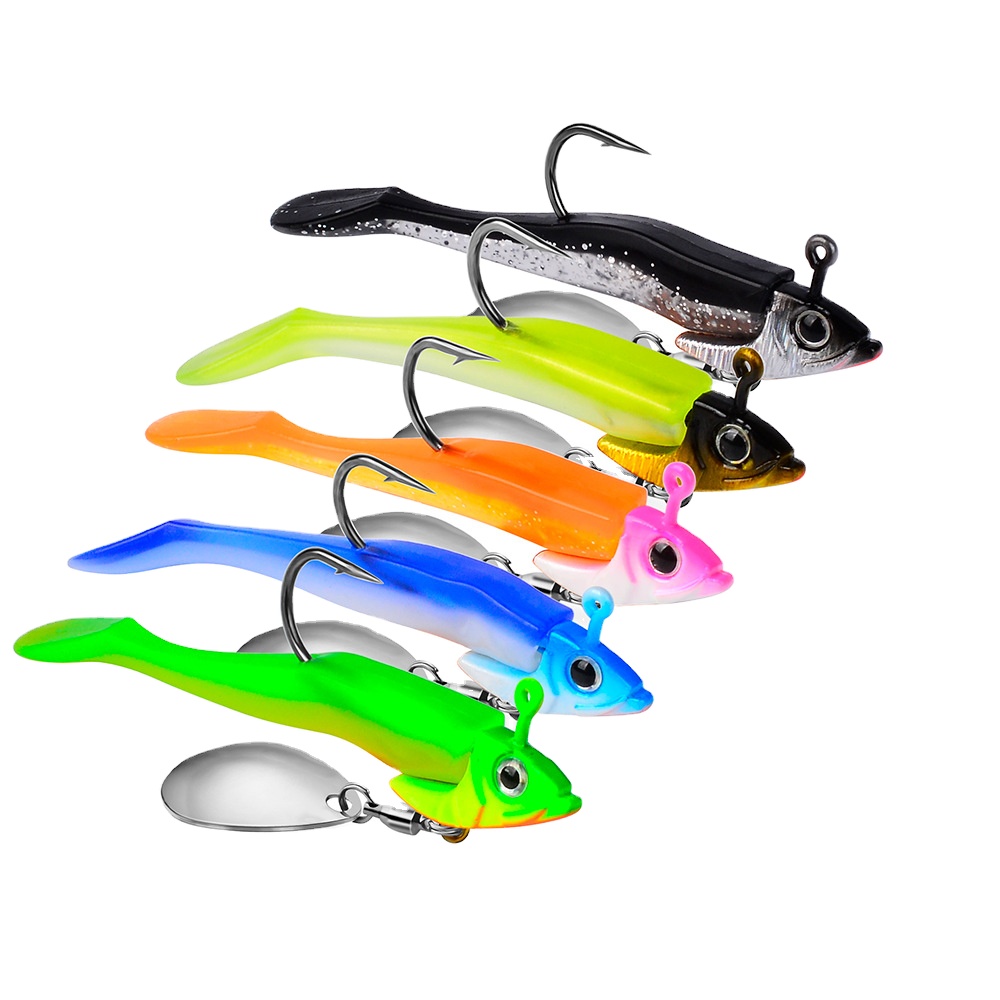 Wholesale High Carbon Steel 7.5g 10.5g 15g Jig Heads Fishing Swimbait Spinner Bass Hooks – Fishhook – view 1