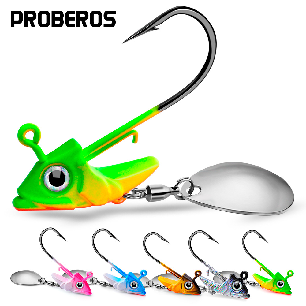 Wholesale High Carbon Steel 7.5g 10.5g 15g Jig Heads Fishing Swimbait Spinner Bass Hooks – Fishhook – view 3