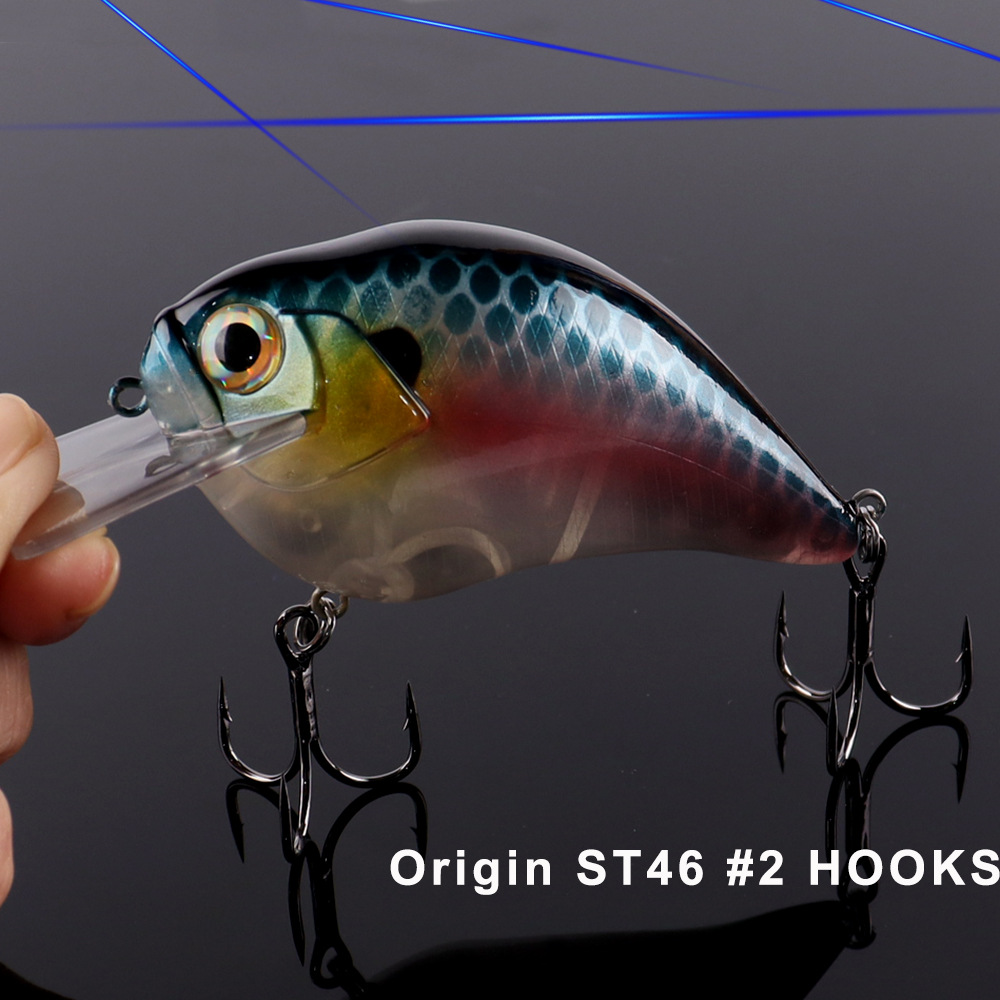 95cm 29.7g Stainless Steel Floating Water Rock Fat Man Luya Artificial Hard Bait Large Simulation Bass Crankbait – Hard Lure – view 2
