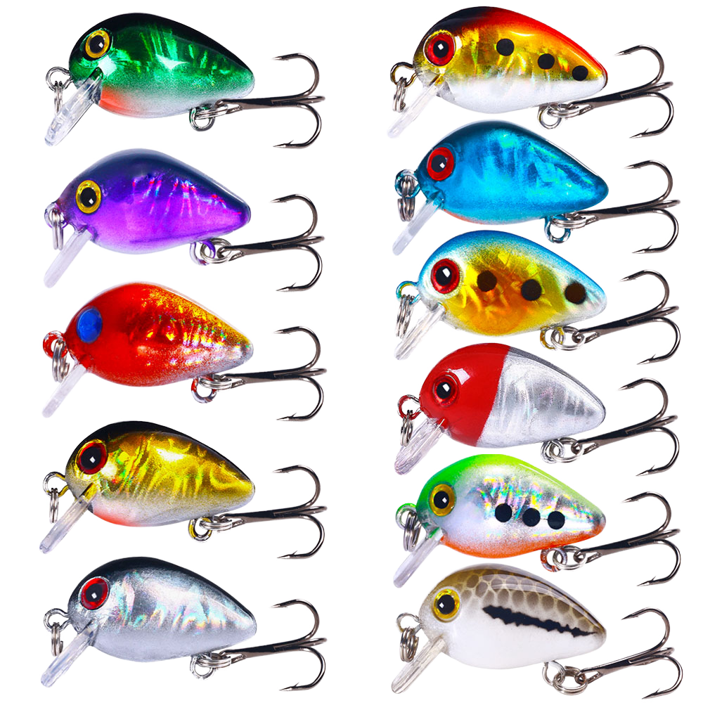 NEWUP Artificial Hard Bait Topwater Lure 1.5G ABS Material for Catfish Cod & Pike Fishing with Hooks – Crankbait – view 1