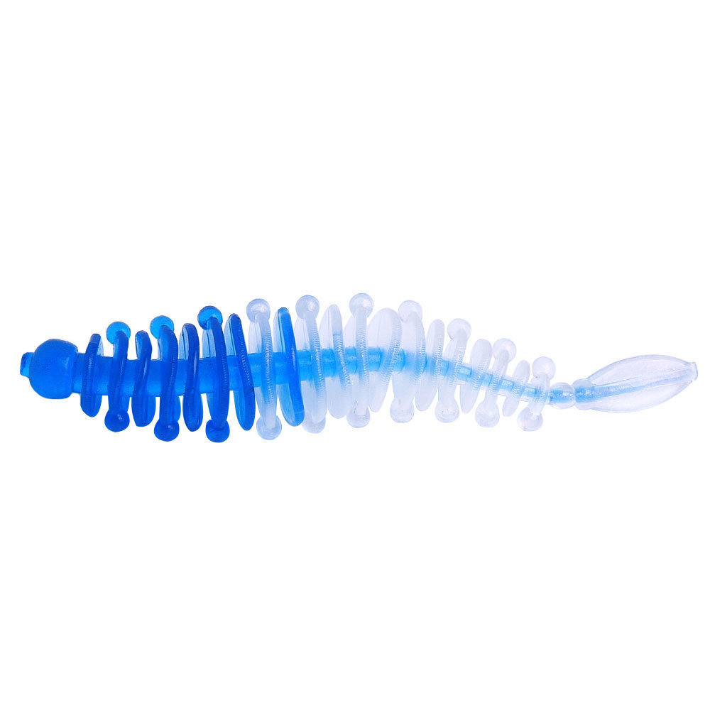 Wholesale for SO188 Printed ABS Artificial Worm Baits 6cm 1.1g 1pc/Bag for Sea Fishing Lake Stream Bottom/Top/Midwater Lures – Soft Lure – view 4