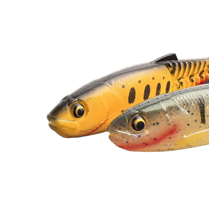 Silicone T-Tail Soft Lure Bionic Girella Fish Simulation Fake Bait Fishing Tackle – Soft Lure – view 3