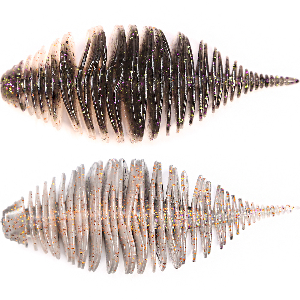 High Gravity Salted Thread Shrimp Soft Lure, 75mm/100mm Salty Scented Soft Bait – Soft Lure – view 4