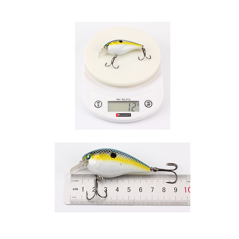 Outdoor Sports Fishing Tackle, Floating Crankbait Lure, Cross-border Minnow Hard Bait, 60mm/12g – Crankbait – view 2