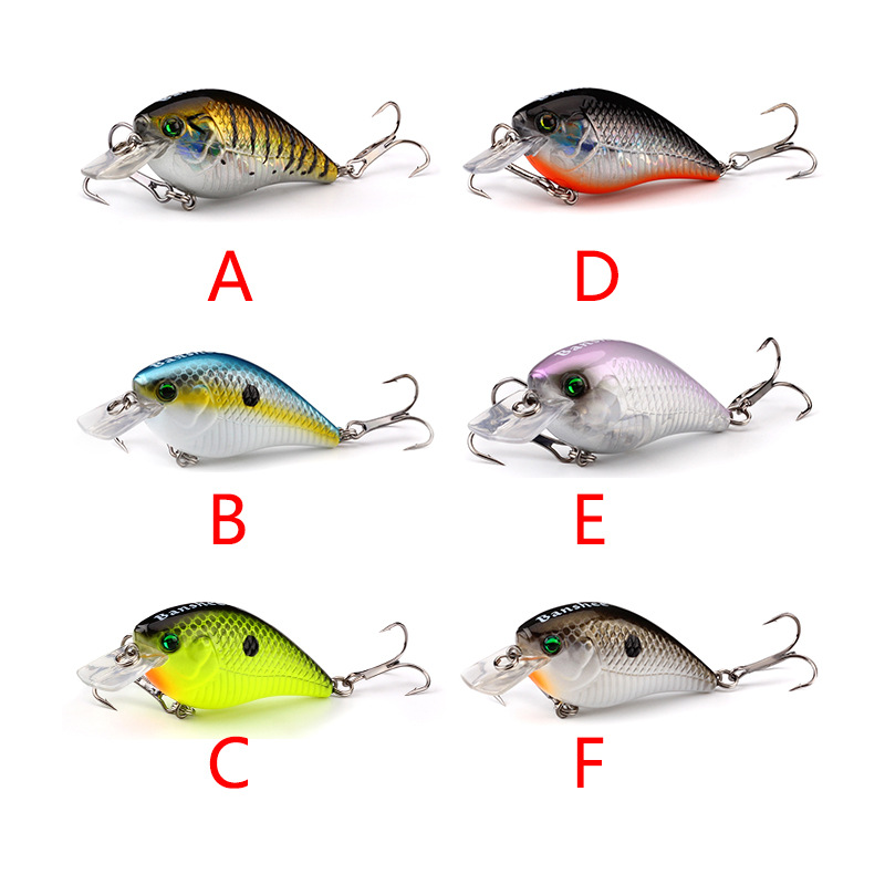 Outdoor Sports Fishing Tackle, Floating Crankbait Lure, Cross-border Minnow Hard Bait, 60mm/12g – Crankbait – view 4
