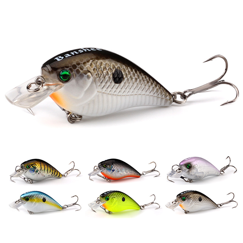 Outdoor Sports Fishing Tackle, Floating Crankbait Lure, Cross-border Minnow Hard Bait, 60mm/12g – Crankbait – view 1