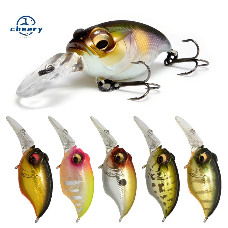 Cheery 42mm/6g Mini Crankbait Fishing Lure, Bionic Hard Bait for Freshwater Stream – Crankbait – view 1