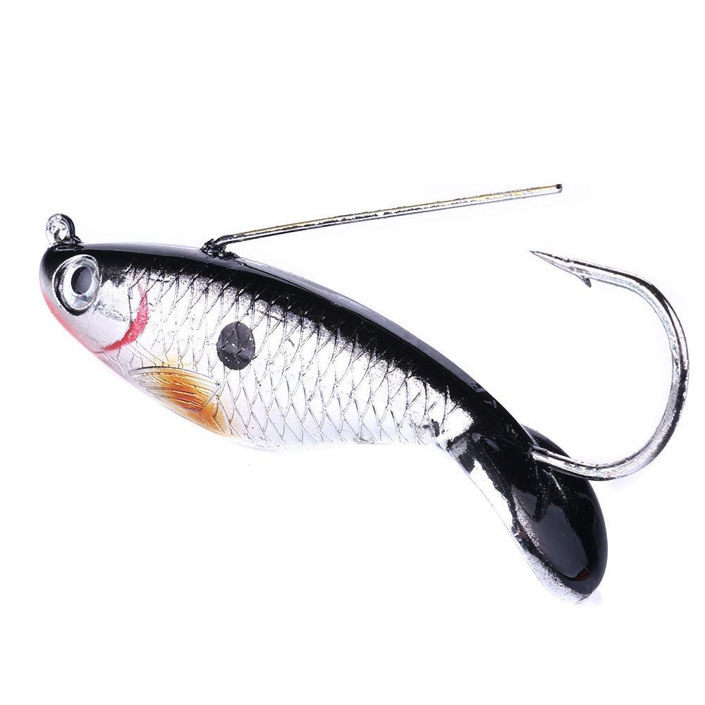 Haike XY-16 Cross-Border 8.5cm/21.2G Iron Plate Lure Single Hook Fish Scale Hard Bait Artificial Bass Fishing Gear Ocean Fishing – Hard Lure – view 3