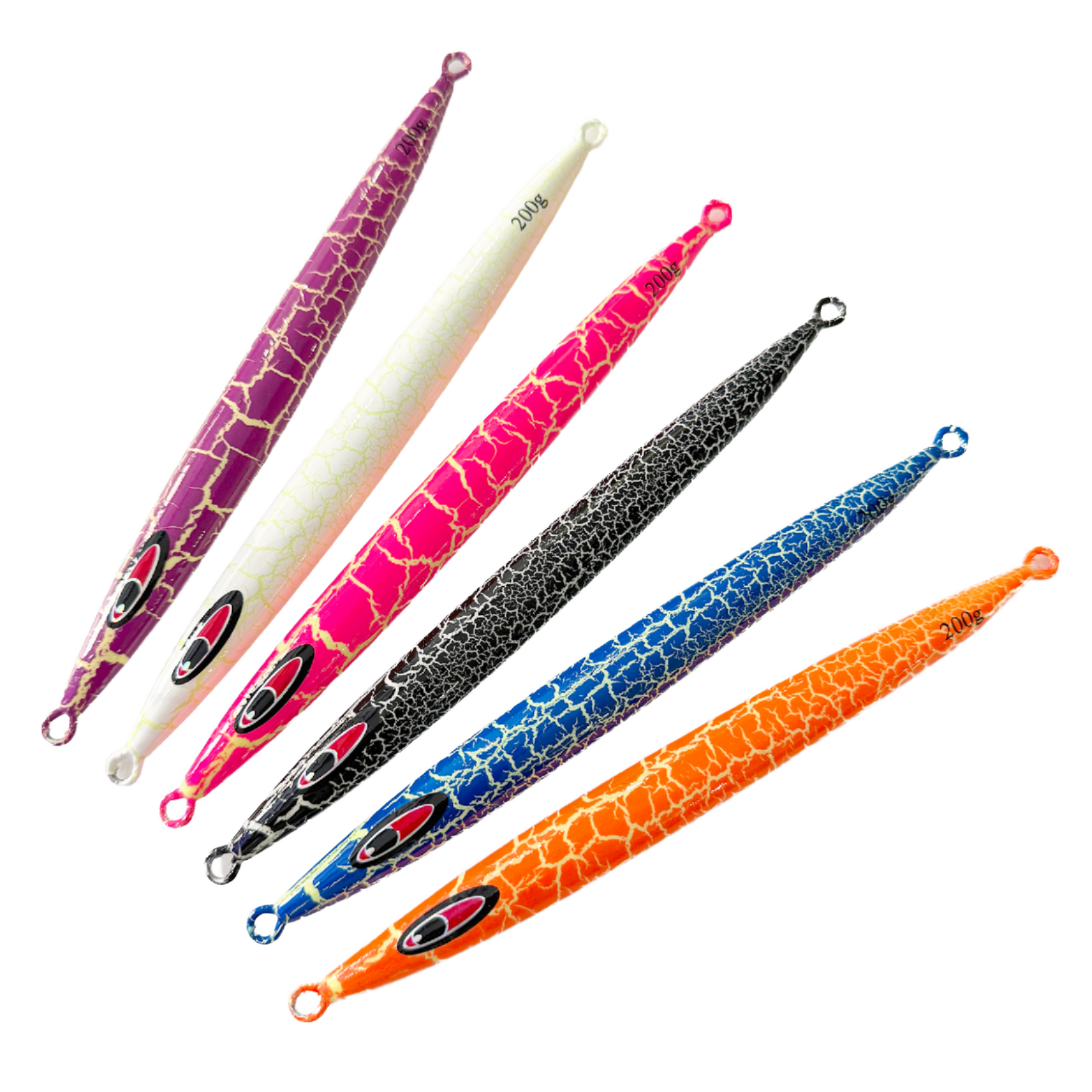 250g Slow Pitch Jigging Lure with Lead Material for Ocean Boat Fishing and Saltwater Fish in Sea River Lake Stream – Hard Lure – view 1