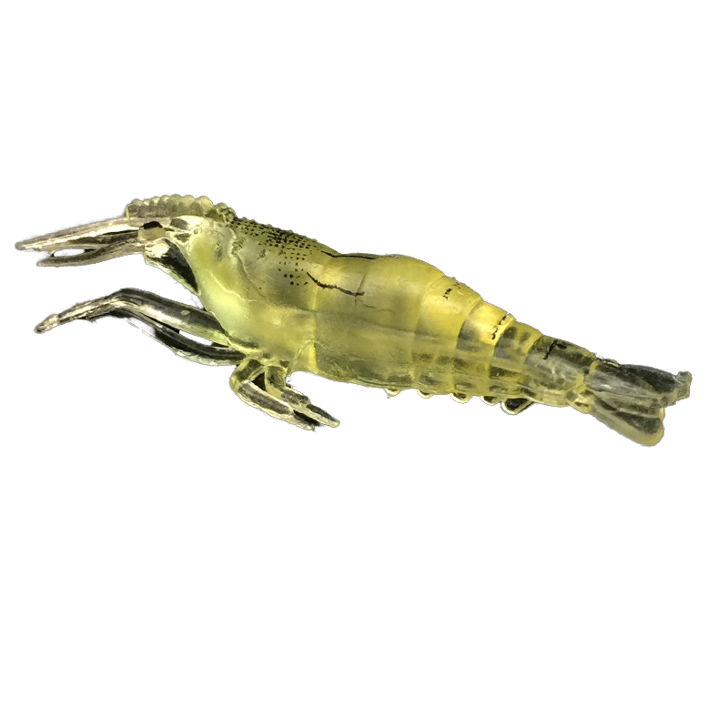 Bionic Small Grass Shrimp Soft Lure, Luminous Imitation Shrimp Bait, Universal Soft Bait for Topmouth Culter, Bass – Hard Lure – view 1