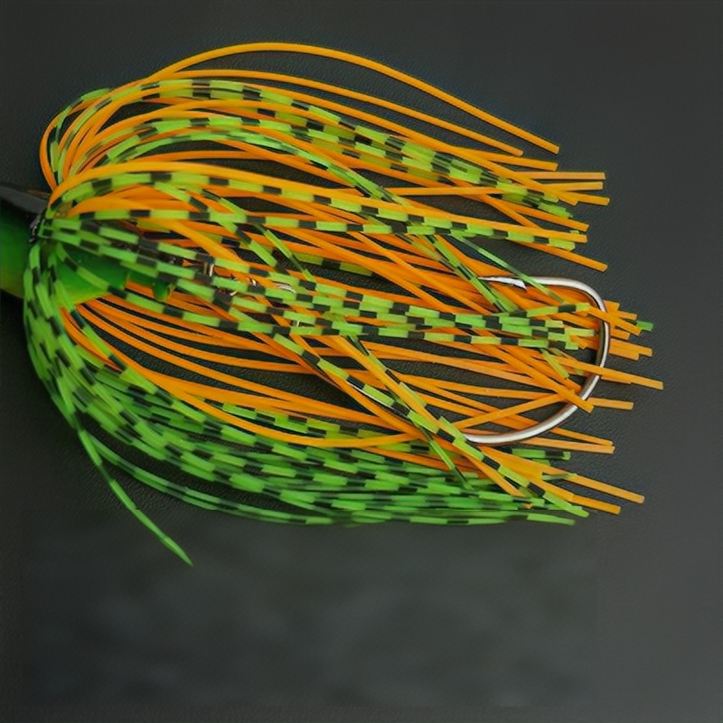 Composite Spinnerbait with Water Deflector, Anti-Snag Fishing Lure, Bionic Silicone Skirt Fake Bait, Lead Head Hook – Fishing Lure – view 3