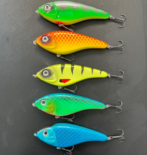 VIB Vibrating Sinking Lure High Gloss Reflection Coating Long Cast Bait for Bass Topmouth Culter – Hard Lure – view 1