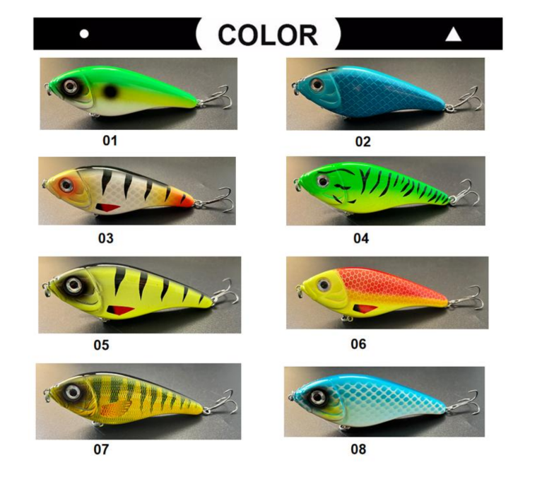 VIB Vibrating Sinking Lure High Gloss Reflection Coating Long Cast Bait for Bass Topmouth Culter – Hard Lure – view 4