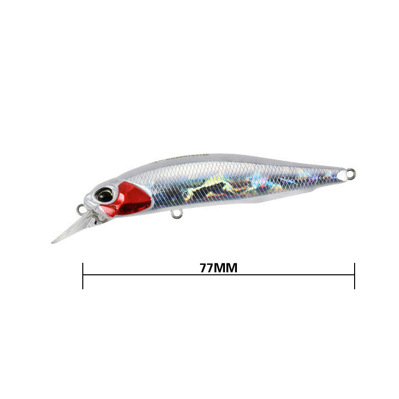 Suspending Sinking Minnow Lure, 77mm/8.4g Long Cast Saltwater Bionic Fake Bait for Bass Topmouth Culter – Hard Lure – view 2