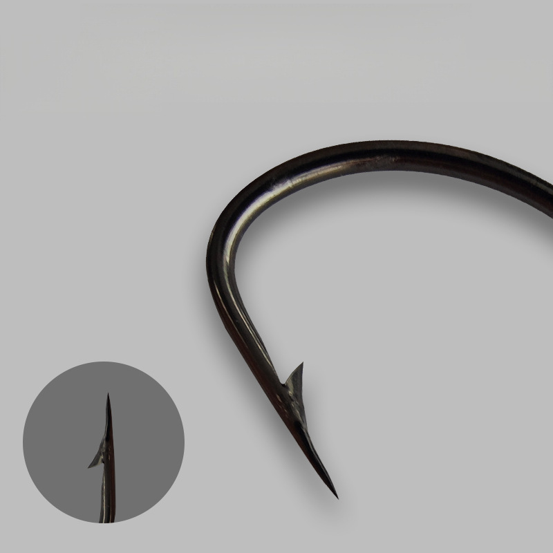 Enhanced Wide Gap Crank Hook, Lure Fishing Offset Hook for Texas Rig, Soft Bait Worm Hook, Fishing Tackle – Fishhook – view 3
