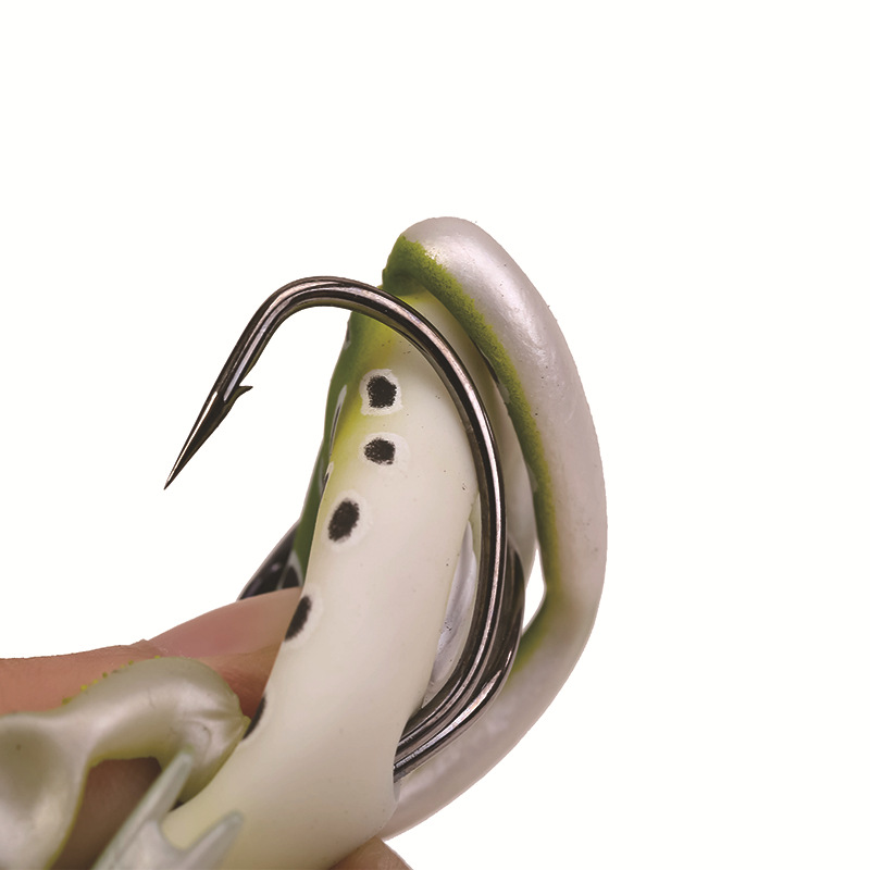 Frog Lure 6.5cm/17.2g, Toad Frog Soft Bait, Realistic Bionic Fake Bait for Fishing – Frog – view 5