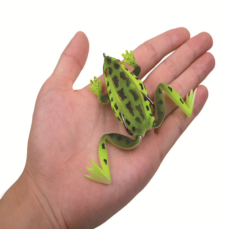 Frog Lure 6.5cm/17.2g, Toad Frog Soft Bait, Realistic Bionic Fake Bait for Fishing – Frog – view 3