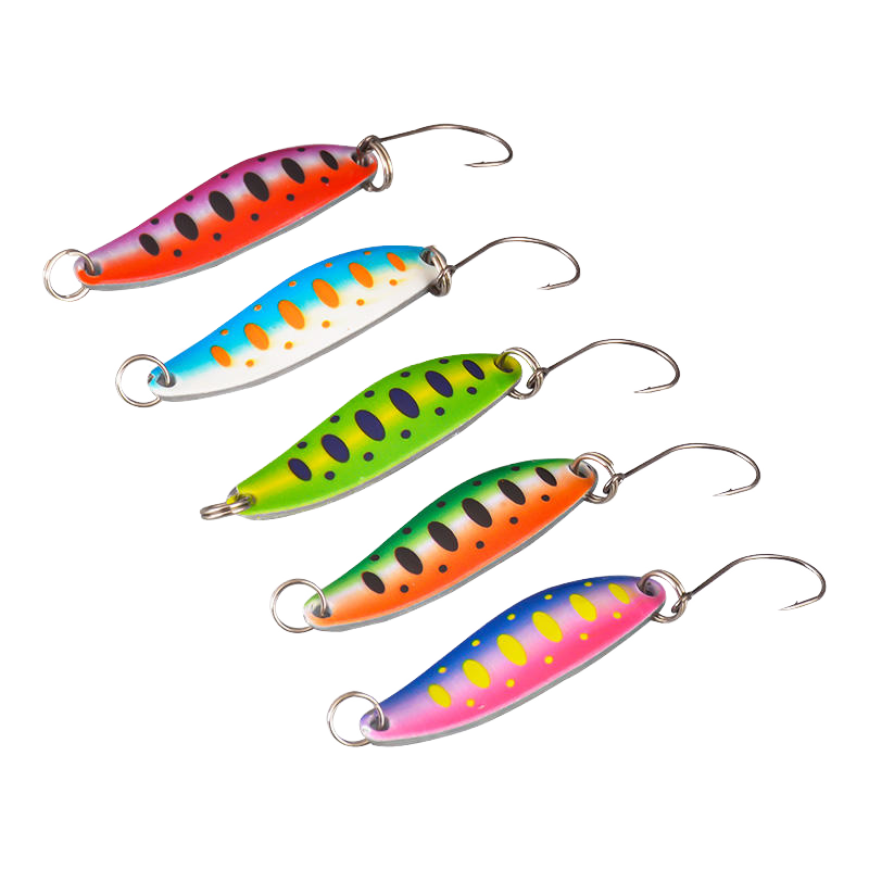 Taiyu Curved Willow Blade Spinner Lure, 5g 4.5cm Micro Fishing Spoon for Topmouth Culter, Minnow White Bait, Wholesale Fish Hook – Spoon & Spinner – view 1