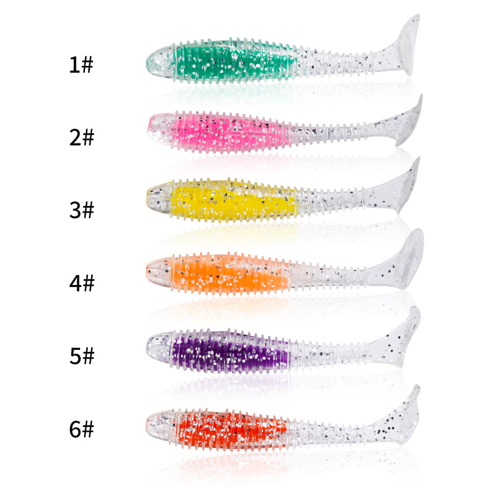 Wholesale T-Tail Lead Fish Lure Boxed, 9.5cm 20g Long Cast Glow-in-the-Dark Fishing Lure, JIG Lead Head T-Tail Soft Bait – Hard Lure – view 5