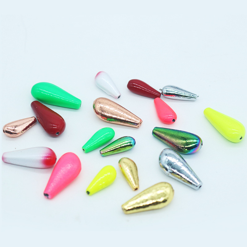 Lure Bass Bait Far-cast Eccentric Pendant DIY Composite Flying Spin Accessories Rotating Metal Horse Mouth White Strip – Fishing Accessory – view 4