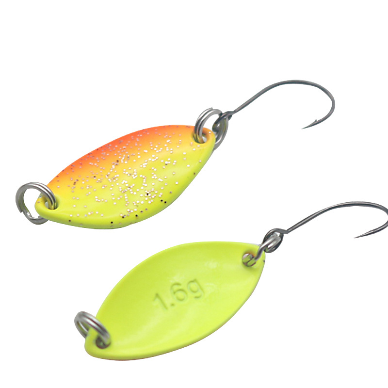 Lexin Luya Copper Live Bait Bionic Spoon with Hooks for Trout Stream Use – Fishing Lure – view 4