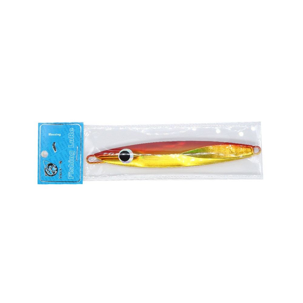 Lure Bait Jigging Lure Stainless Steel Big Iron Plate Die Super Long-distance Investment Big-gram Heavy Sea Fishing Bass – Metal Jig – view 4
