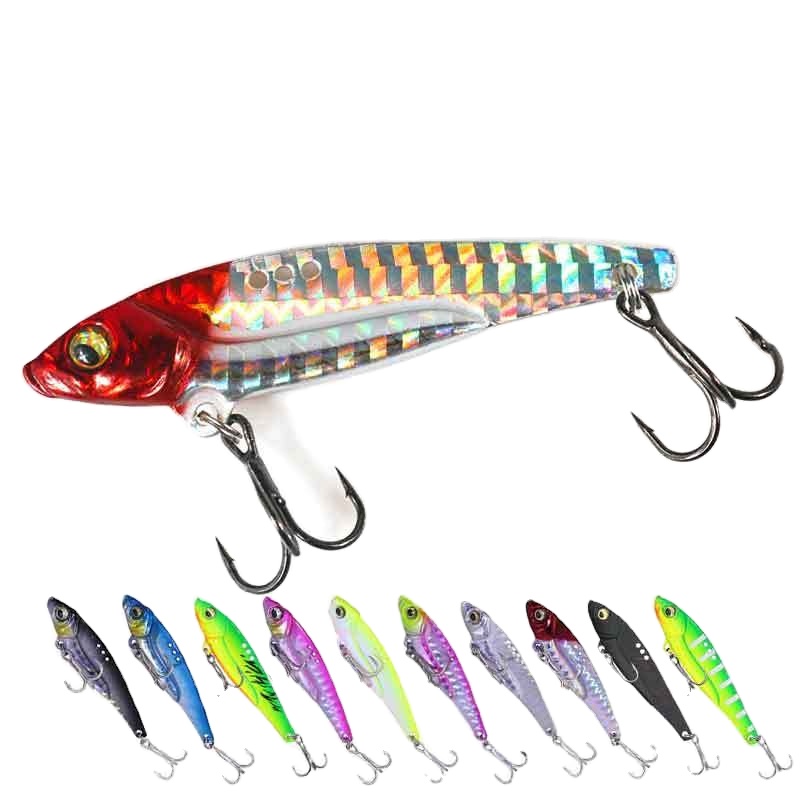 Lead Coated Copper VIB Lure, Metal Vibration Hard Bait Long Cast Freshwater Artificial Lure for Topmouth Culter – VIB – view 1