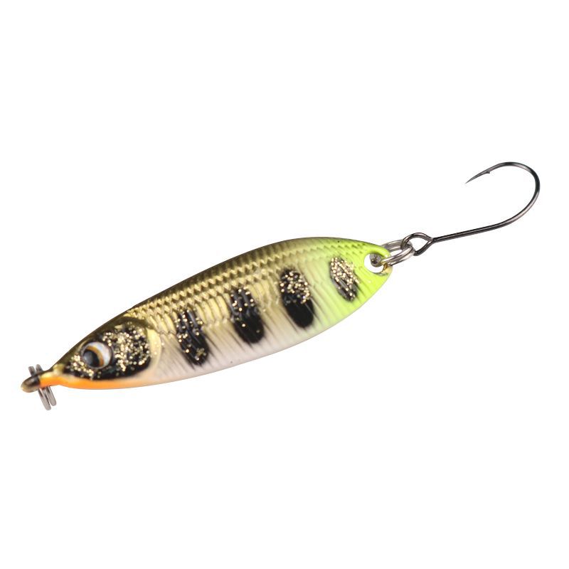 JK Spinner Bait Stream Lure, Metal Spoon Lure for Bleak, Minnow, Bass, Tilapia, Freshwater Micro Fishing Lure – Fishing Lure – view 1