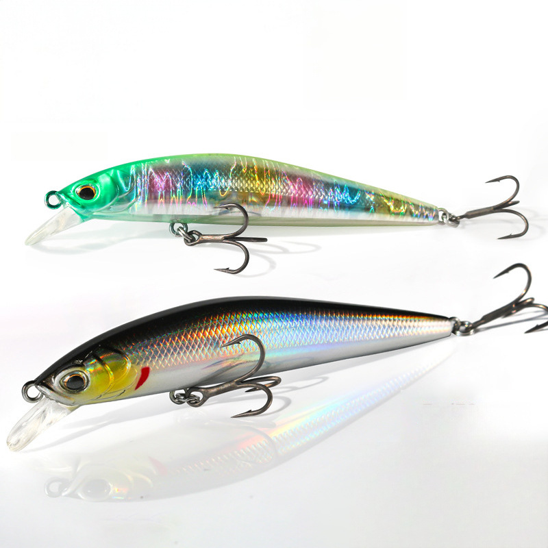 Stainless Steel Hovering Mino Fake Bait Remote Pour Pumping Stop Lure Bait Dead Fly System Cow-mouth Mandarin Fish Perch – Minnow – view 1