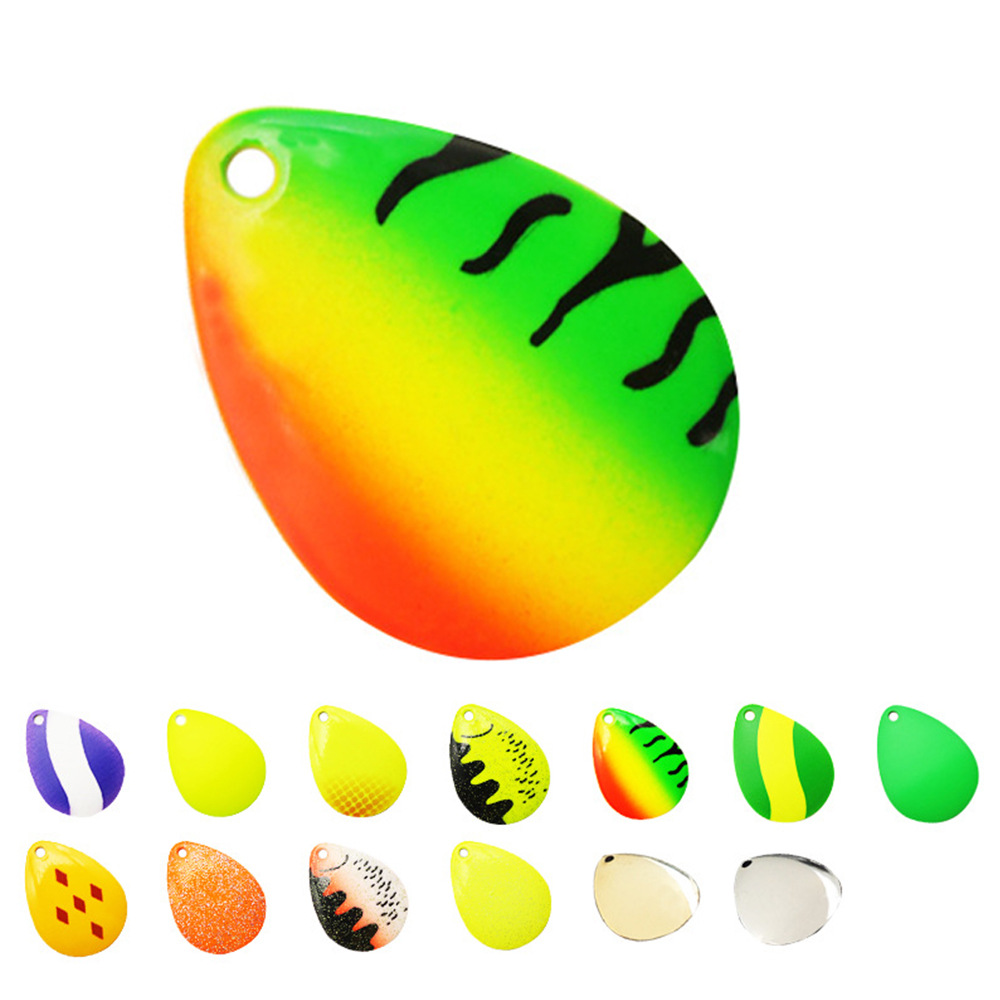 Lure Artificial Hard Bait Stainless Steel DIY Sequin Cushion Perch Fishing Lure – Spoon & Spinner – view 4