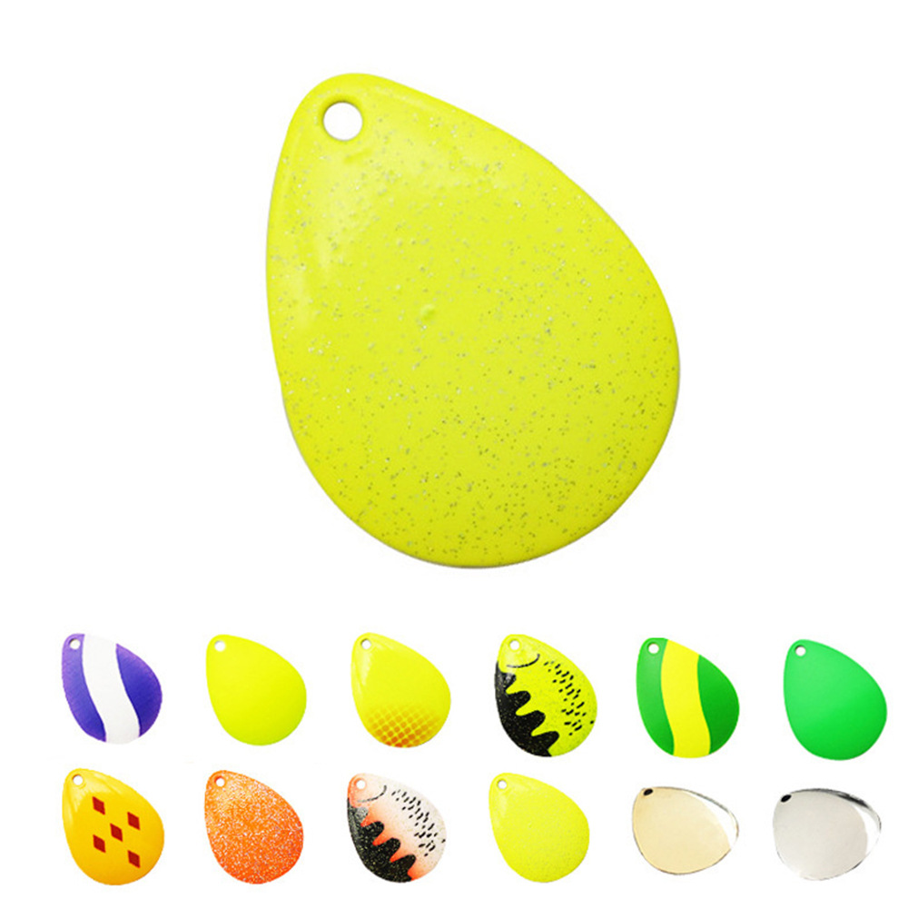 Lure Artificial Hard Bait Stainless Steel DIY Sequin Cushion Perch Fishing Lure – Spoon & Spinner – view 2