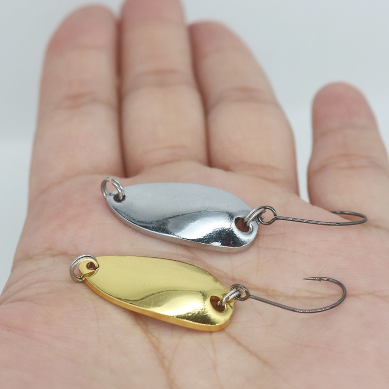 Factory Direct Lure Live Bait Horse Mouth Sequins 25g35g Copper with Hooks Wholesale High Density Pure Copper – Spoon & Spinner – view 4