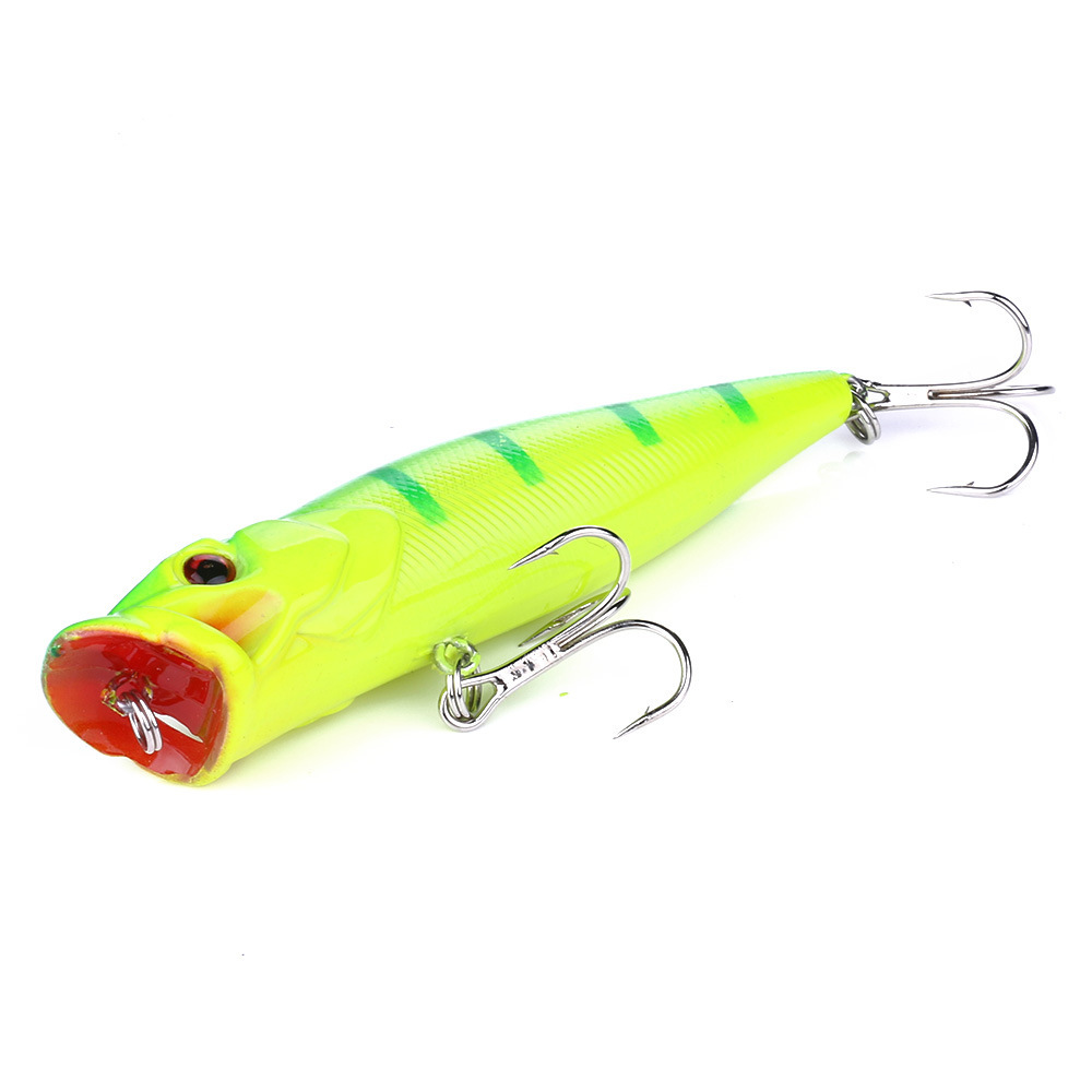 12g Popper Lure, Topwater Hard Bait, Waking Fishing Lure Fake Bait for Bass – Popper – view 3