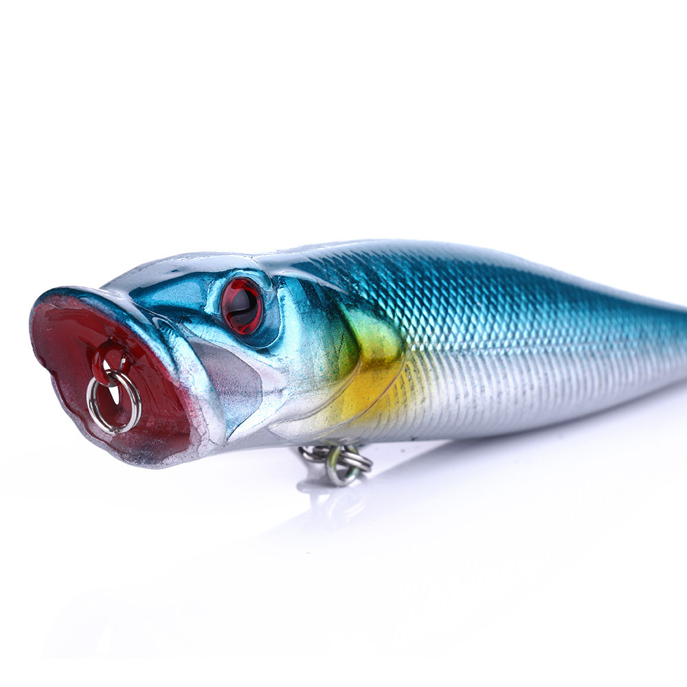 12g Popper Lure, Topwater Hard Bait, Waking Fishing Lure Fake Bait for Bass – Popper – view 5