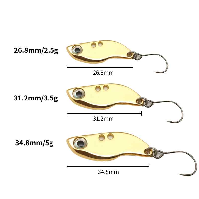 Metal VIB Artificial Hard Bait with Hooks-Freshwater & Seawater Swimming Layer Design – Hard Lure – view 2