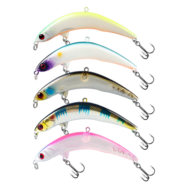 Taiyu Lure, Floating Arched Dying Fish, 8.5cm 8g Topwater Pencil Bait, Shallow Water Plastic Hard Bait for Fishing – Hard Lure – view 4