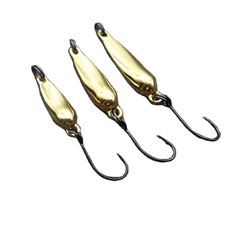 Light Speed Sequin Moth Luya Bait Water Drop Horse Mouth Artificial Hard Bait Zinc Alloy 20-Piece with Hooks for Bass Fishing – Spoon & Spinner – view 1