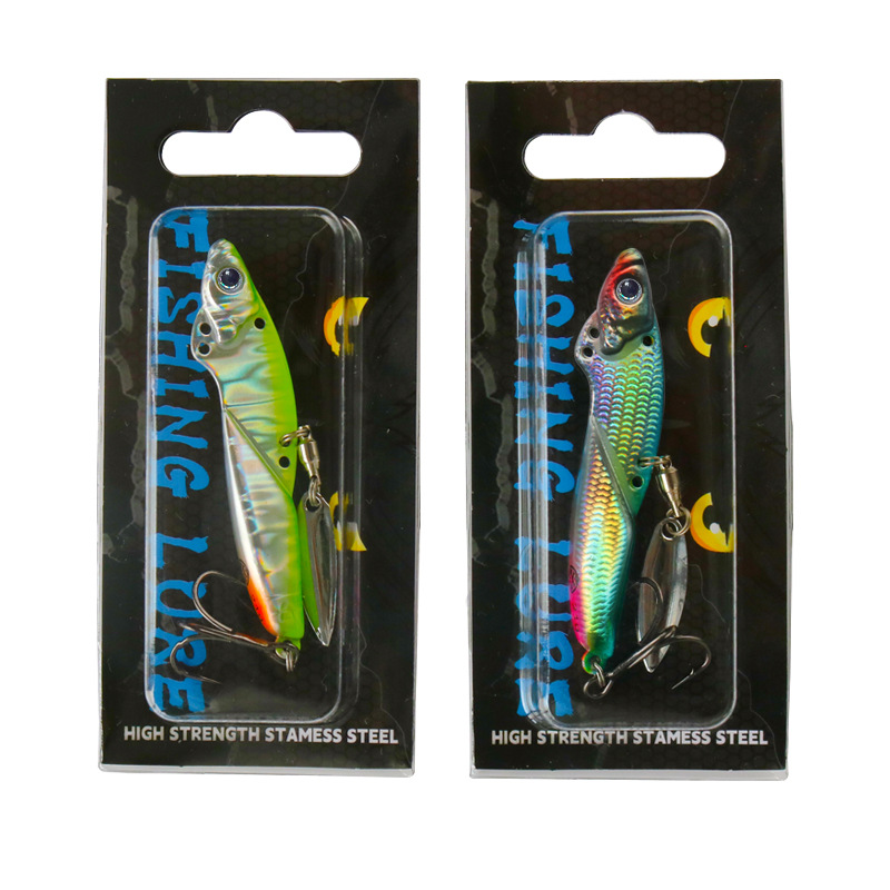 Hammaz Cheetah Iron Plate Lead-coated Copper Far-cast Artificial Hard Bait Hooks Tremor Rotating Sequins Cushion Bass Luya Bait – Hard Lure – view 1