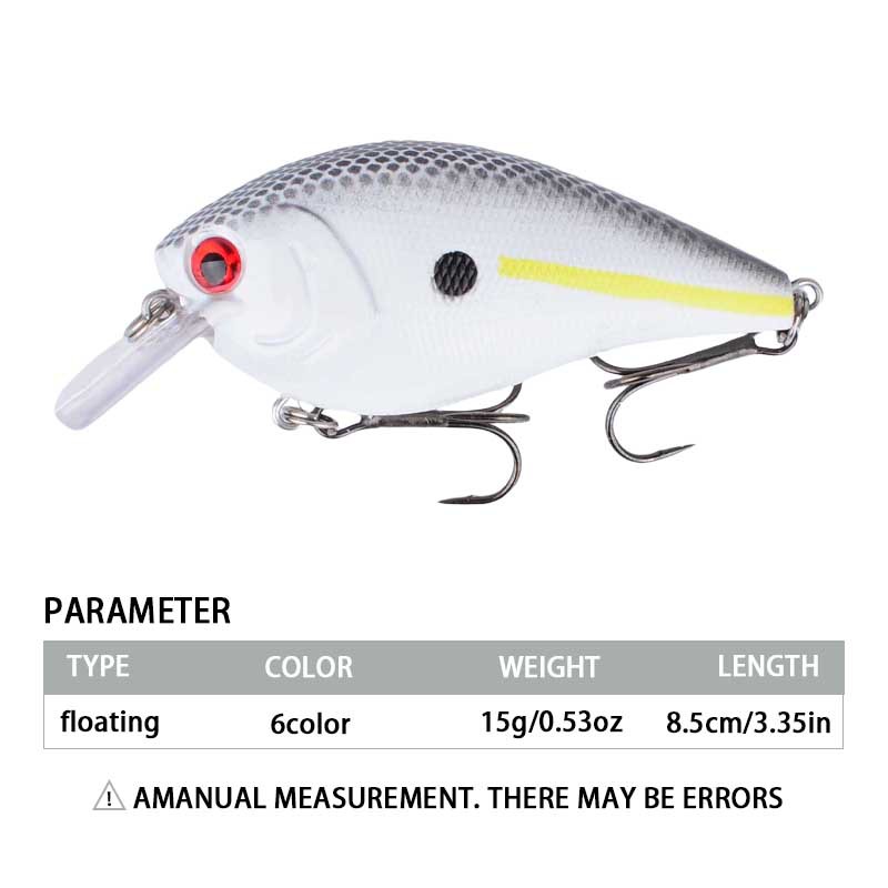 Long Cast Floating Crankbait Lure, 8.5cm 15g Noisy Minnow Bionic Fishing Bait, Wholesale – Hard Lure – view 4