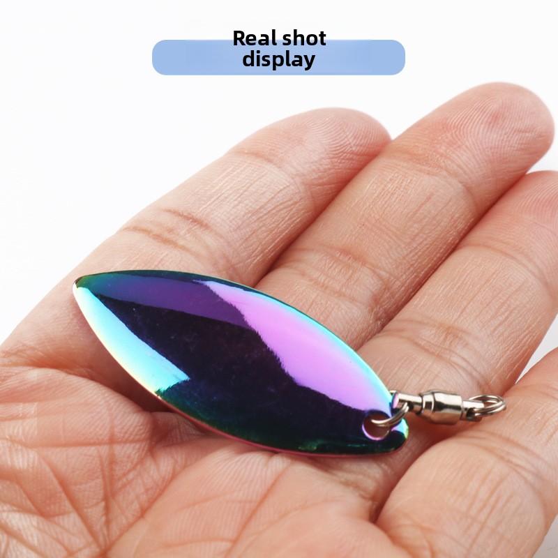 [100 Pack] Iron Live Bait Luya Bait Modification Accessories Noise Sheet Fishing Lure Without Hooks – Fishing Accessory – view 2