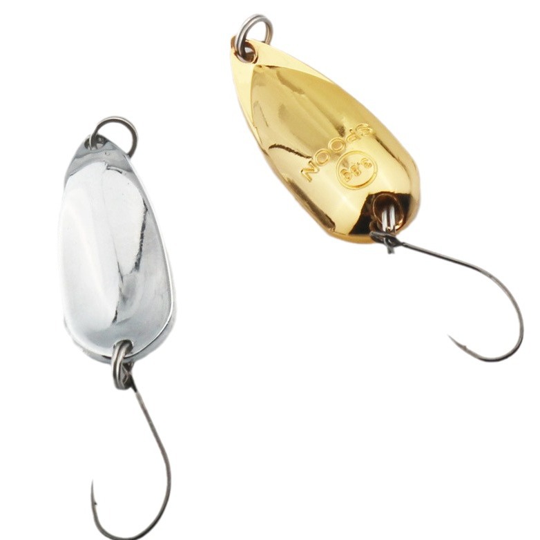 Cicada Zinc Alloy Lure Mouth Sequin Micro-object Bait Bouth Blue Striped White Bass Artificial Hard Bait Hooks Single Pack – Spoon & Spinner – view 1