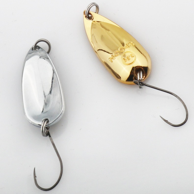 Cicada Zinc Alloy Lure Mouth Sequin Micro-object Bait Bouth Blue Striped White Bass Artificial Hard Bait Hooks Single Pack – Spoon & Spinner – view 5