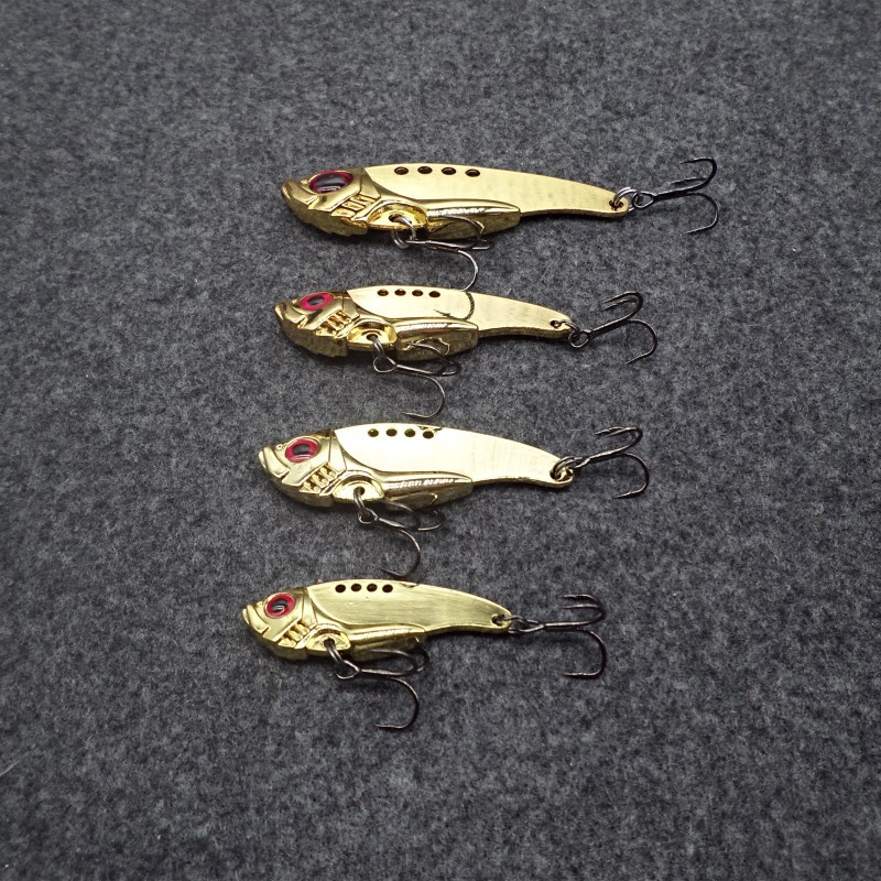 Cobra Tomahawk Vib Artificial Hard Bait with Hooks Zinc Alloy for Freshwater Fish Full Swimming Layer – Hard Lure – view 1