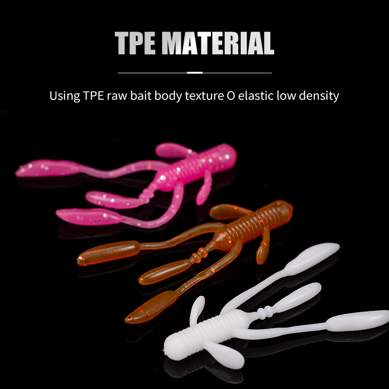 Floating Ned Rig Soft Bait, Soft Worm Bionic Lure, Mini Lead Head Hook for Black Pit, Freshwater Fishing for Bass &Mandarin Fish – Hard Lure – view 4