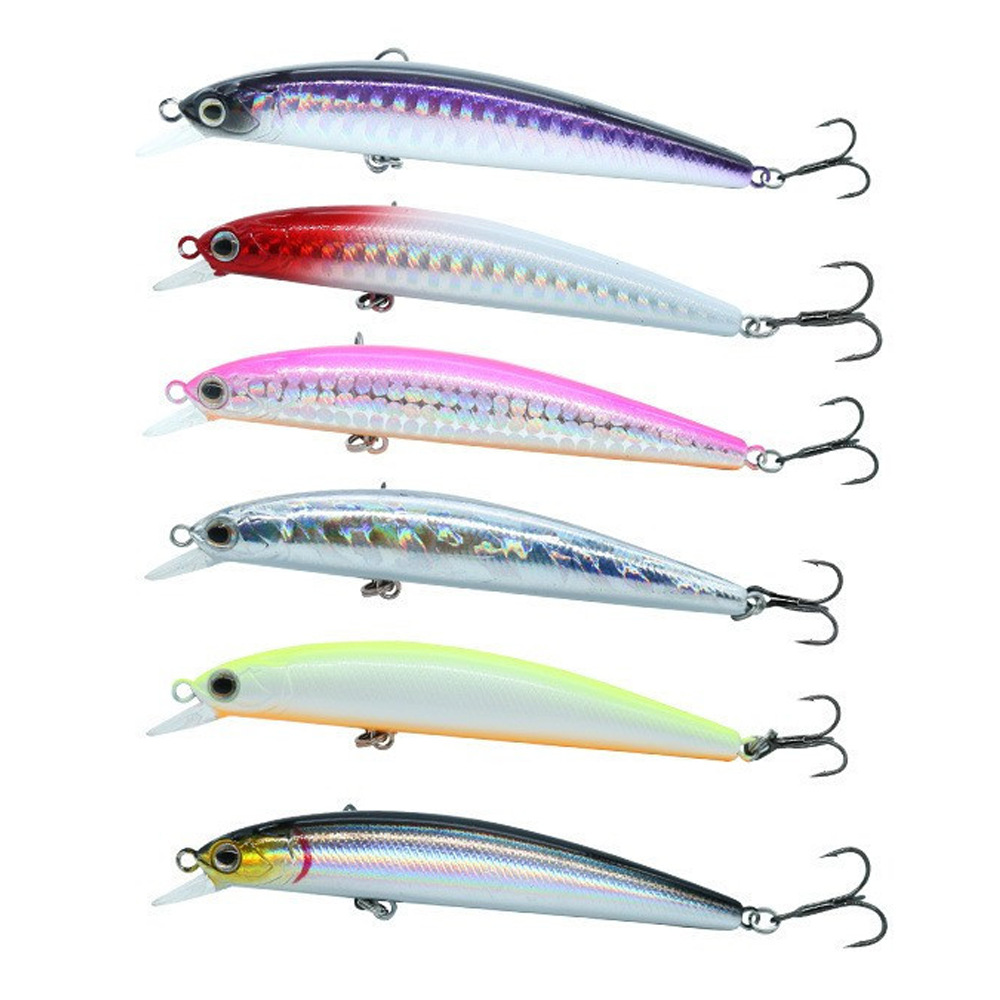 Lure Bait Chopping Silver Ship Far Submerged Mino Minnow Dead Flying System Cross-border Fresh Water False Bait Hooks – Minnow – view 4